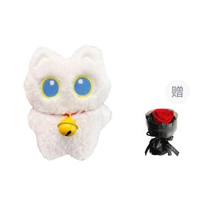 YUEMIXIONG Обнимающая рыбка little black big eye угольный шарик милый аксессуар плюшевый кулон высота 10см