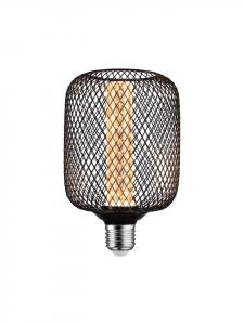 Стандартная светодиодная лампа с металлическим свечением, 230 В, цилиндрическая спиральная  Paulmann