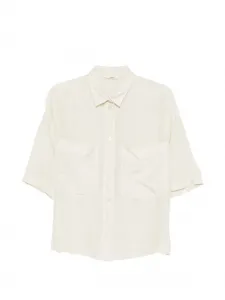 Рубашка с нагрудным карманом Barena, бежевый