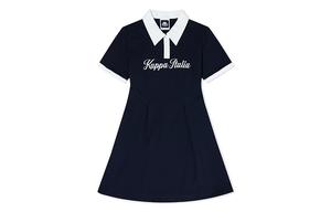 Платье с короткими рукавами женское темно-синее - 906 Kappa