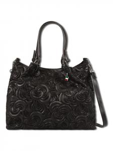 Сумка через плечо Florence, кожа, черная, около 36 см Florence