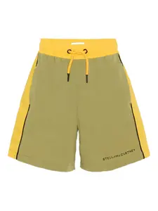 Шорты на кулиске Stella Mccartney Kids, зеленый