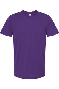 Футболка из чесаного хлопка Tultex, темно-фиолетовый