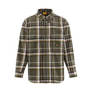 Мужская рубашка CAT, зеленый