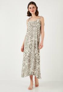 Длинное платье LELA, оливковый