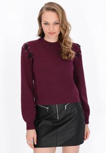 Джемпер myMo ROCKS Jumper, Burgundy/Red