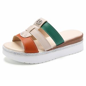 Reivantix Женские сандалии-слайдеры Reivanti с резиновой подошвой и противоскользящим покрытием, бежевые