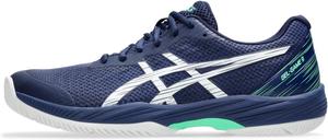 Мужские теннисные кроссовки Asics Gel-Game 9, белый/синий/зеленый