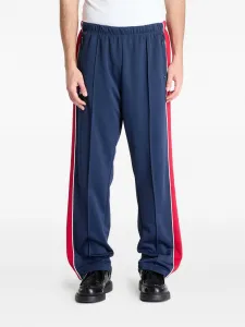 Треники с карманами на молнии Patta, синий