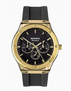 Мужские аналоговые часы Sekonda Titan 42 мм в золоте