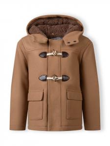 Зимнее пальто 27coat8 цвета кэмел Minoti