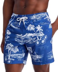 Шорты для плавания Sano Tropical Island Print 16,5 см Trunks Surf & Swim Co., синий