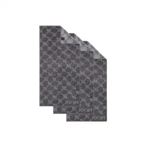 Полотенце Classic / Infinity / Signature, набор из 3 штук Joop!, Anthrazit Cornflower
