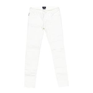 Женские длинные джинсовые брюки с рваным эффектом c5j06 5x Armani, белый