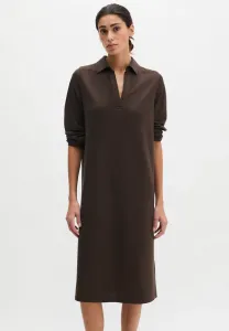 Платье fliessendem из мягкого джерси Marc O'Polo, Burnt Coffee