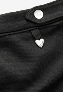 Широкая юбка в сборку SENIOR SCHOOL PONTE, REGULAR FIT Clarks, черный