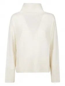 Кашемировый свитер с воротником-стойкой Aragona, нейтральный