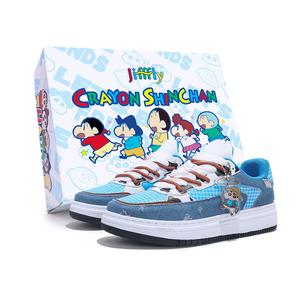 Jifffly Кроссовки Crayon Shinchan X Skateboard Unisex низкие White