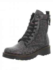 Ботильоны серого цвета rieker