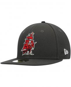 Мужская оловянная кепка с альтернативным логотипом Tampa Bay Buccaneers Omaha 59Fifty New Era