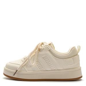 STAE Женские устойчивые к истиранию низкие скейтерские кеды бежевые, цвет Beige