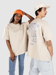 Футболка Another Cotton Lab Sunday Breakfast T-Shirt, off white