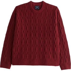 Свитер мужской Abercrombie＆Fitch, бордовый