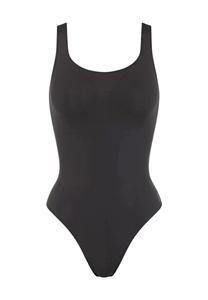 Дышащее боди для женщин sloggi, черный