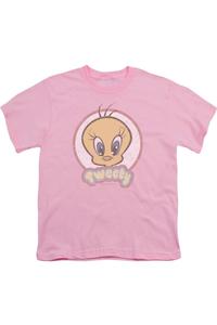 Футболка с коротким рукавом для детей Looney Tunes Retro Tweety Gildan, розовый