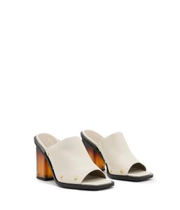Туфли AllSaints Kelly Plexi Mule, Parchment White