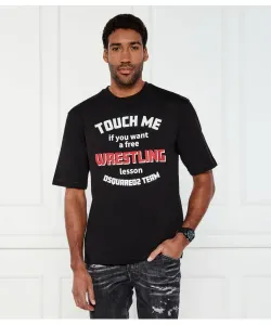 Футболка Loose fit Dsquared2, черный