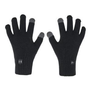 Under Armour Акриловые вязаные перчатки женские черные, Black
