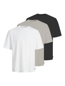 Рубашка JJ Rebel JREB, цвет Dark beige/Black/White