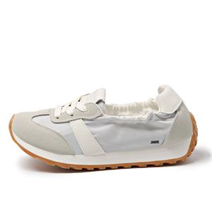 King Jinmai Дышащие женские низкие кеды повседневные серые, цвет Gray