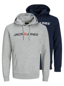 Толстовка JACK & JONES Corp, Mottled Grey