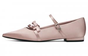 CHARLES&KEITH Маленькие плоские туфли Мэри Джейн 1,6 см женские розовые розовые, цвет Pink Pink