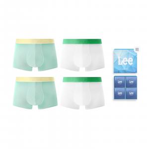 Подарочные боксы Galaxy Underwear для мужчин, набор из 4 штук Lee, светло-зеленый
