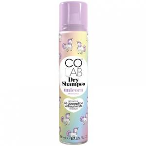Сухой шампунь Unicorn Fragrance 200 мл с удивительным впитыванием масла Colab