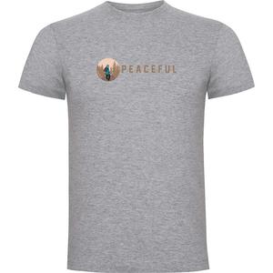 Футболка с коротким рукавом Kruskis Peaceful, серый