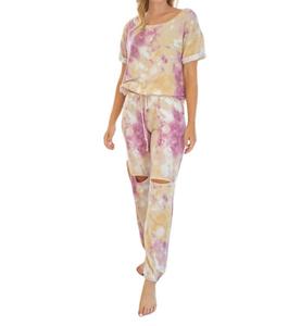 Тай-дай вязаный комплект из двух предметов в разноцветном исполнении White Birch, мультиколор