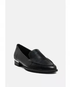 Женские замшевые кожаные лоферы Anna Rag & Co, черный