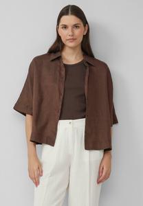 Блузка на пуговицах s.Oliver, темно-коричневый