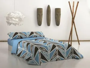 Комплект постельного белья INCA Blue King size 260 x 240 см, 4 предмета Hosteline