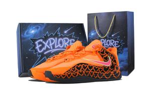 Giannis Freak 7 Wild Love Fiery Orange устойчивые к истиранию баскетбольные кроссовки mid top unisex Nike, оранжевый