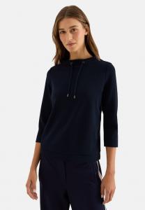 Толстовка Cecil MIT GALONSTREIFEN, Blau/Dark Blue