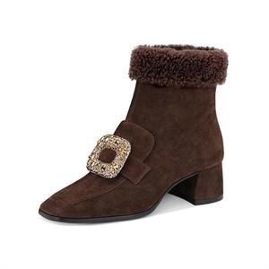 Ботильоны женские Jessica Sophia, коричневый