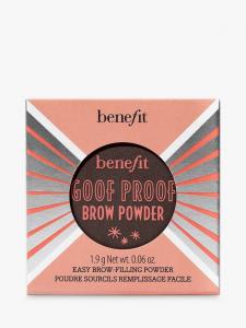 Пудра для бровей Goof Proof Benefit, 5 Warm Black Brown