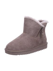 Ботинки на шнуровке бежевого цвета ara