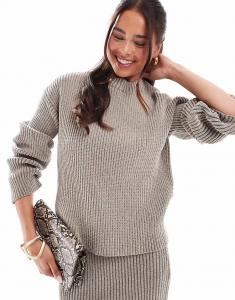 Мягкий трикотажный джемпер 4th & Reckless в цвете тауп