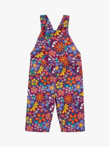 Детские комбинезон Elspeth из вельвета с принтом Frugi, Retro Floral